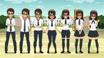 New School Uniform : TG Sequence by eppuzoha on DeviantArt